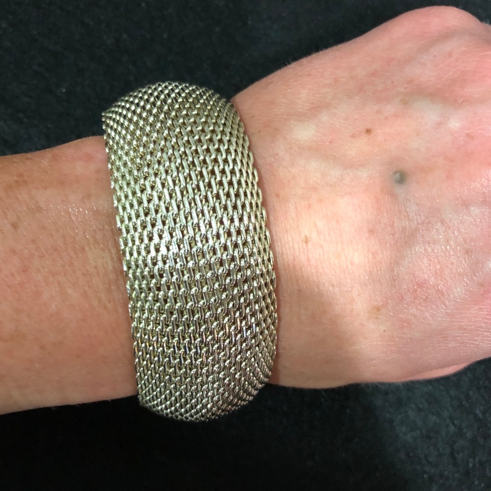 Silver Mesh Bracelet